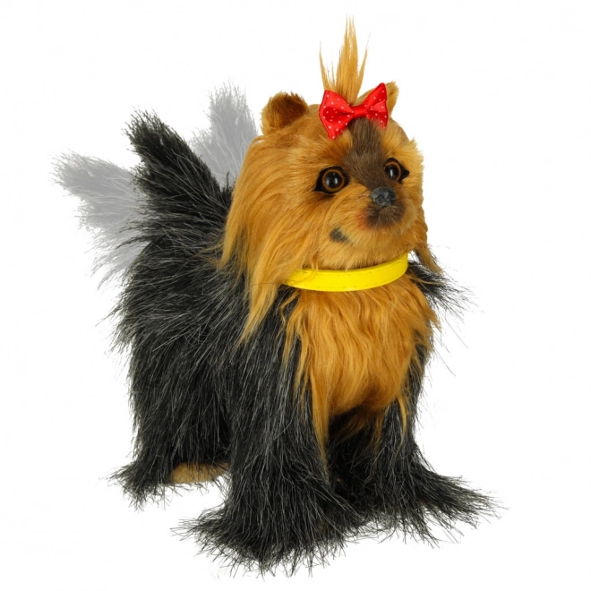 Interaktiv plysbamse Yorkie-hund