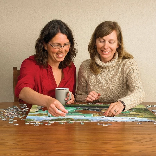 COBBLE HILL Puzzle Lad os fiske 500 brikker