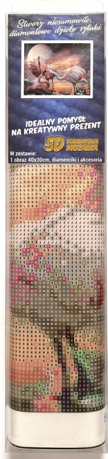 Norimpex diamantmaleri Rosafarvede flamingoer 30x40 cm