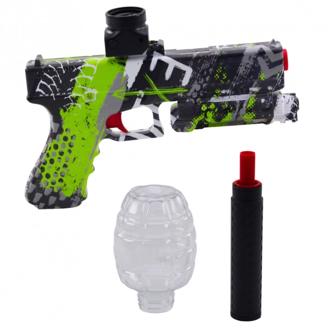 Pistol til gelkugler og skumdartpile 2-i-1