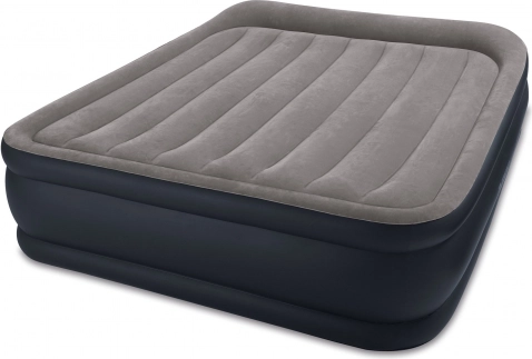 Oppustelig madras med indbygget pumpe 203 × 152 × 42 cm IN TEX
