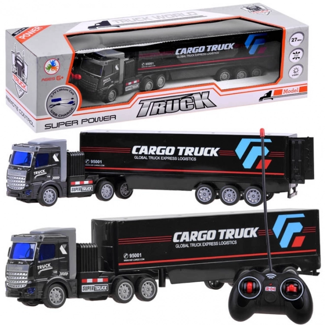 Fjernstyret lastbil med trailer RC