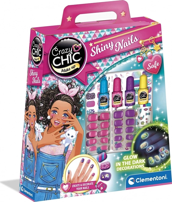 Sada negle Crazy Chic Fluo