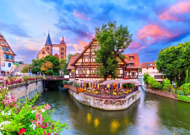 Nyd puslespil Esslingen am Neckar Tyskland 1000 brikker