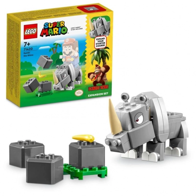 Næsehornet Rambi - Udvidelsessæt LEGO Super Mario