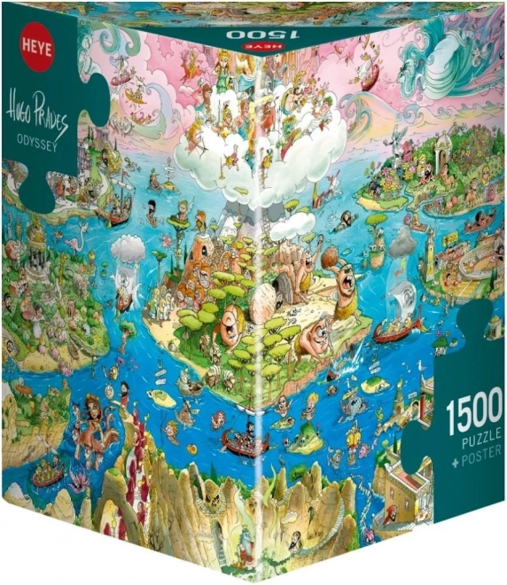 Heye puslespil Odyssea 1500 brikker