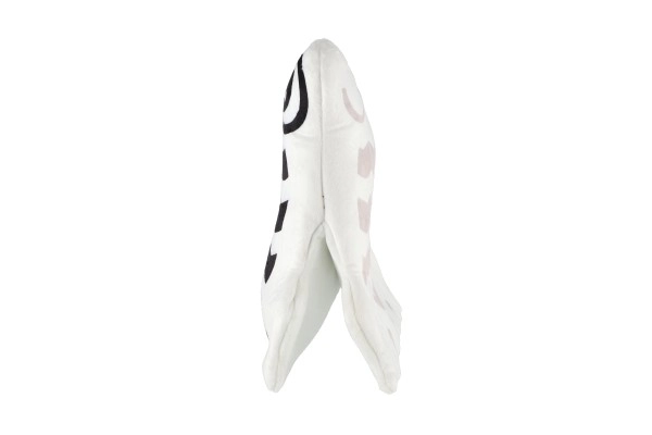 Plys pude 35x30cm sort/hvid i pose 0+
