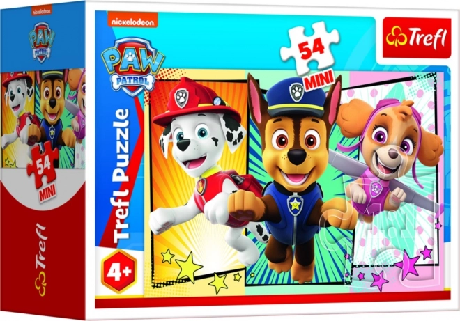 Minipuslespil Paw Patrol 54 brikker