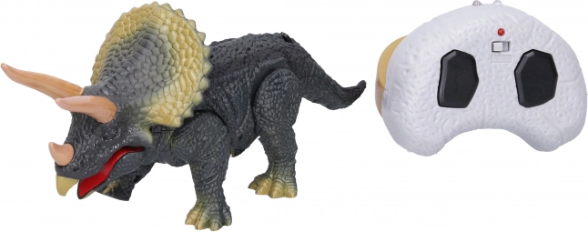 Dinosaur Triceratops med fjernbetjening 24 cm