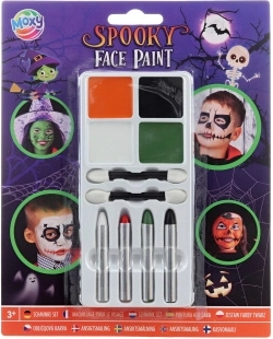 Moxy ansigtsmaling – uhyggelig Halloween