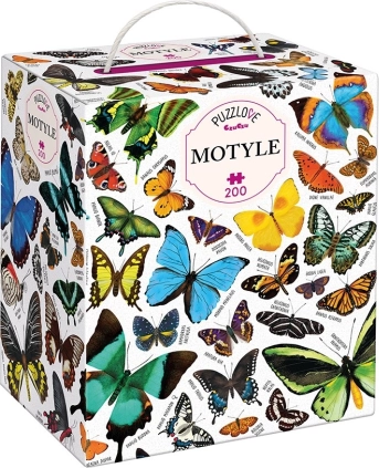 Puslespil Puzzlove Sommerfugle 200 brikker