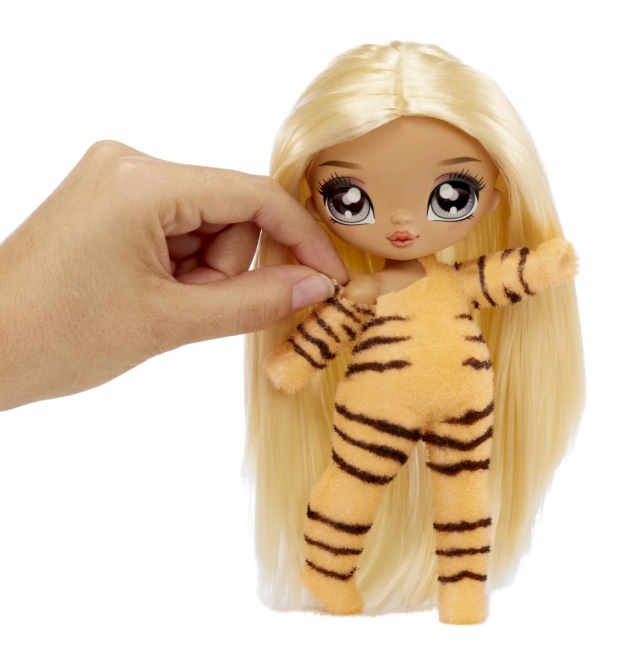Na! Na! Na! Tiger Pige Dejlig Plysset Overraskelse