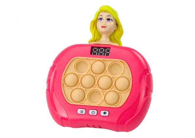 Spil Pop-It Wac A Mole Dukke Lys Lyde Pink