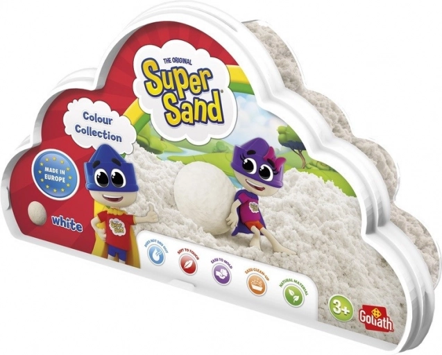 Piasek Super Sand Suppleringskollektion Farvestof hvid
