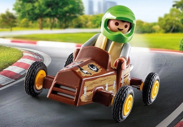 Racer-gokart til actionfyldt kørsel