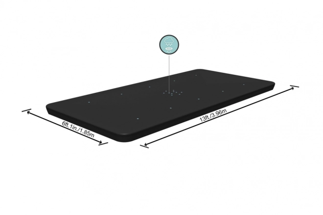 Pooloverdækning BESTWAY PowerSteel 13Ft