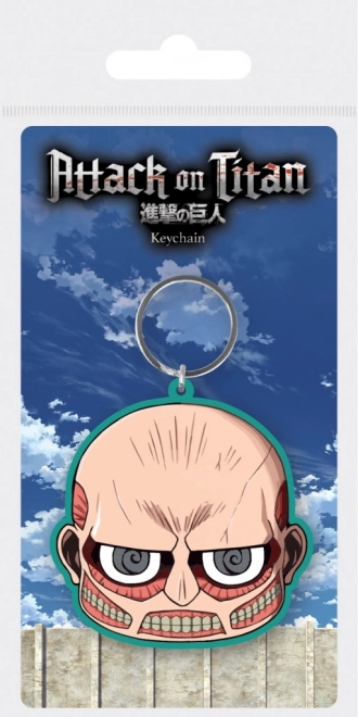 gummi-nøglering ATTACK ON TITAN