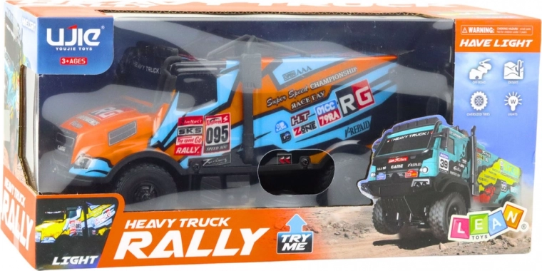 Rally-design og lyseffekter