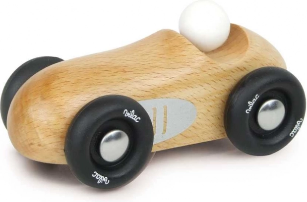 Vilac mini racerbilen – naturligt træ