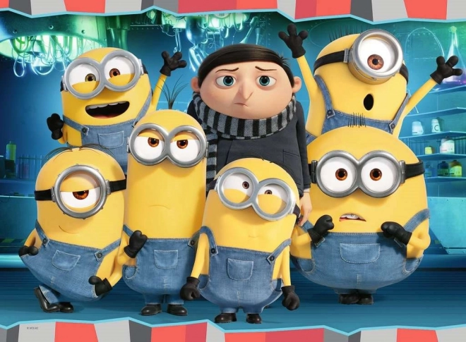 RAVENSBURGER puslespil Minions 2: Skurken kommer XXL 150 brikker