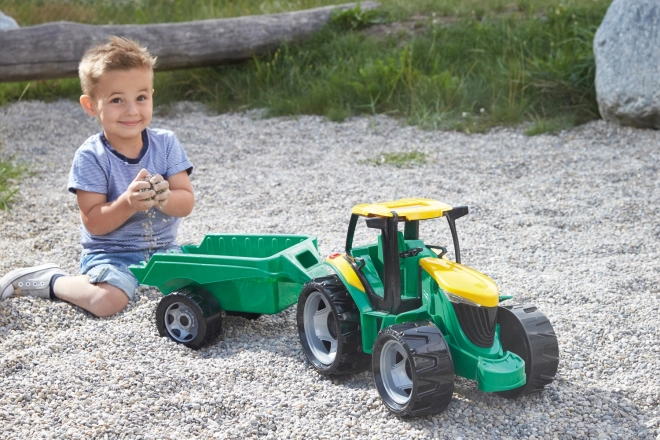 Lena Traktor uden skovl og gravko med trailer