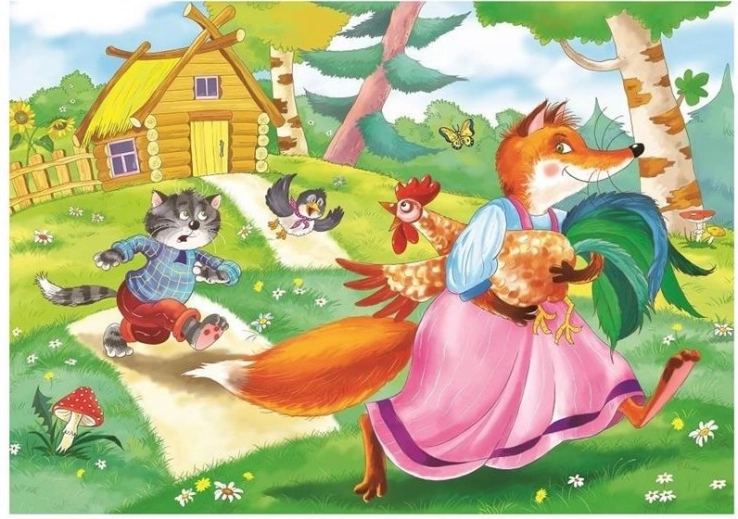 ART PUZZLE puslespil fjerkrætyv – 50 brikker
