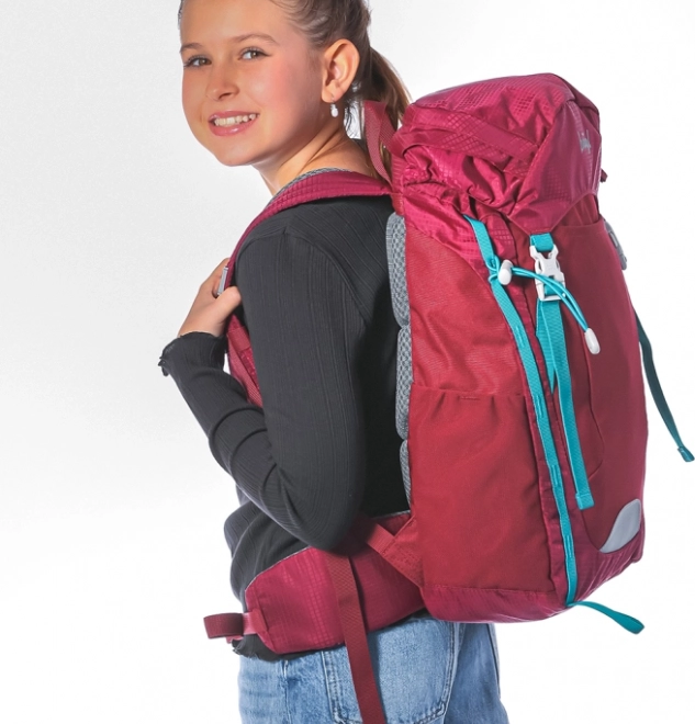 Baagl Backpack Tracker Rød til Børn