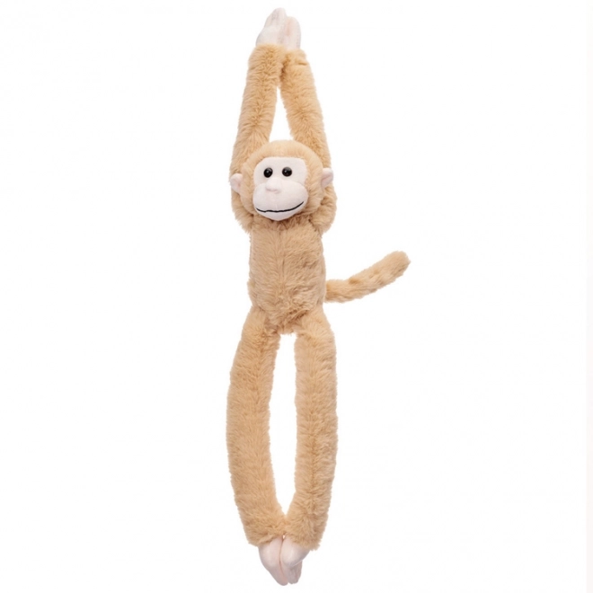Hængende abe maskot i beige farve