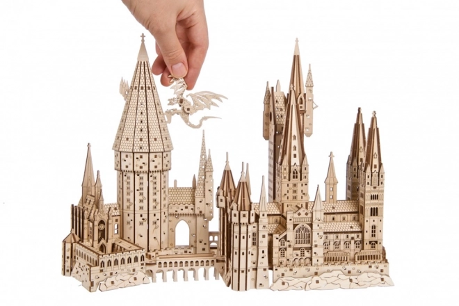 Ugears 3D træmekanisk puslespil Hogwarts Slot, Harry Potter