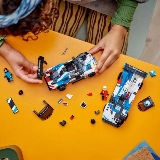 LEGO Speed Champions 76922 BMW M4 GT3 og BMW M Hybrid V8 racerbiler