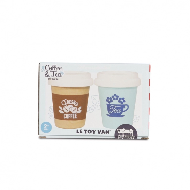 Le Toy Van Kaffe og Te at tage med 2 stk