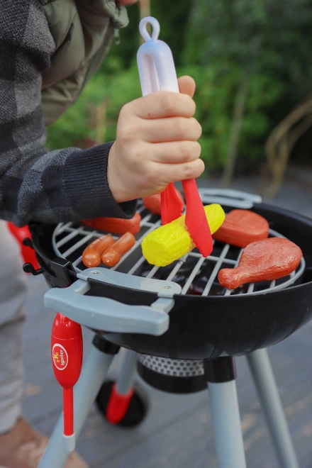 Børnegrill med lys og lyde på batteri