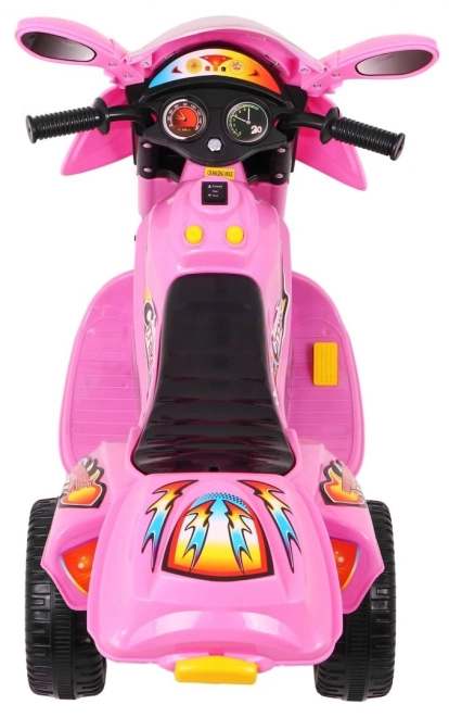 Triciclet BJX-088 elektrisk motorcykel + lyde + lys – Lyserød