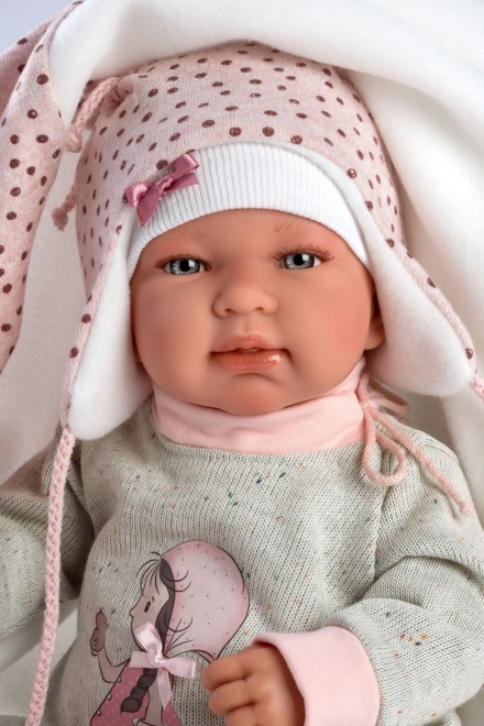 Llorens M844-60 tøj til babydukke NEW BORN størrelse 43-44 cm