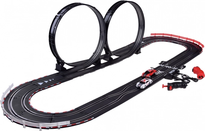 Elektrisk racerbane 4,5 m med to AUDI-biler