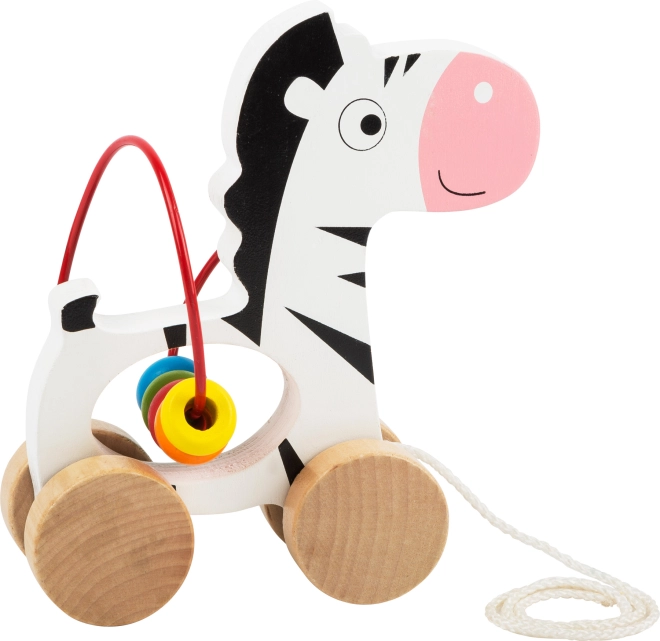 Trækezebra med perlebane