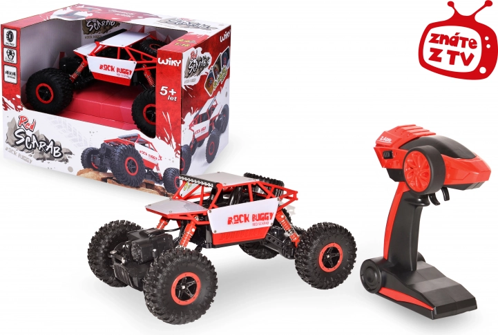 Auto Rock Buggy Rød Scarab