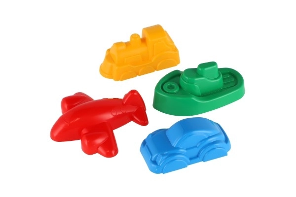 Forme Sandkager til sand 4 stk plast transportmidler i nettet 12m+