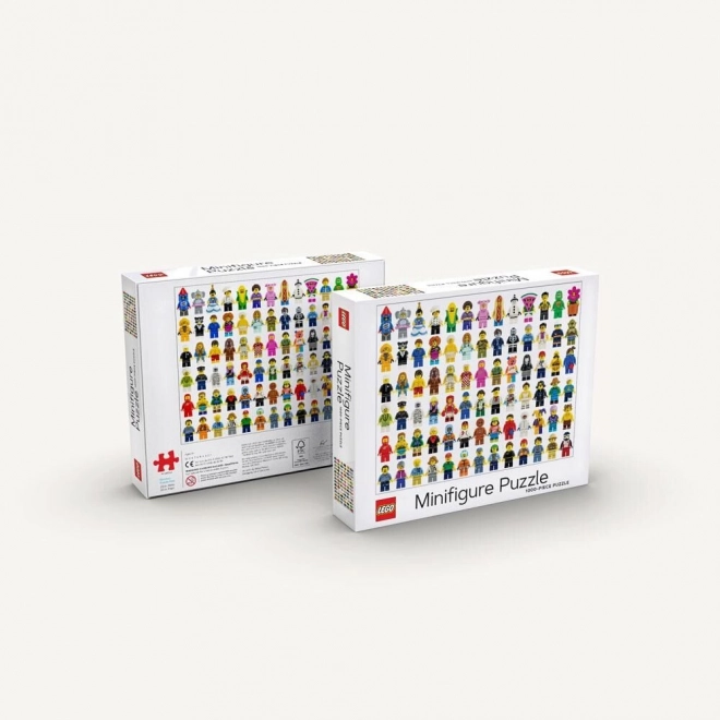 CHRONICLE BOOKS Puzzle LEGO® Minifigurer 1000 brikker