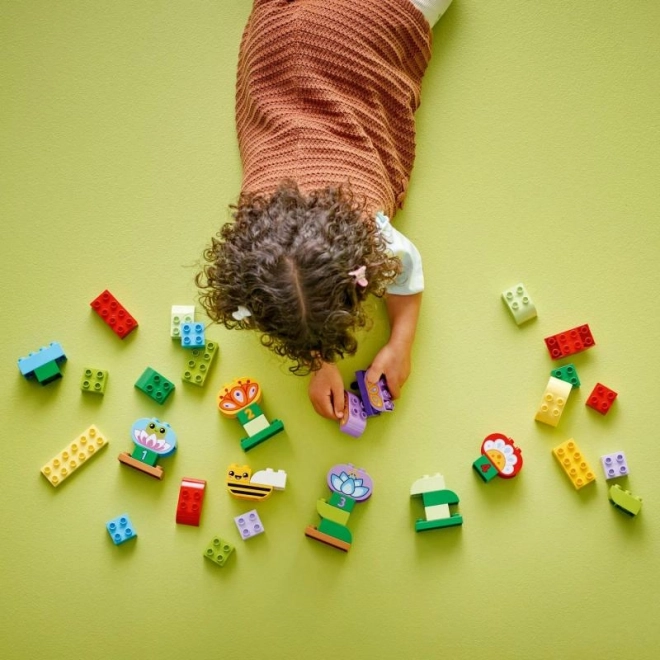 Lego Duplo kreativ have og blomster