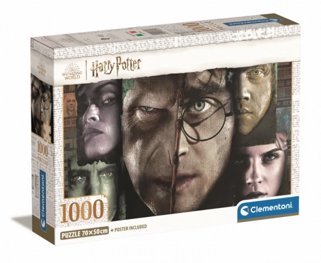 Puzzle 1000 brikker Kompakt Harry Potter