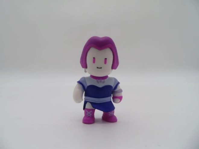 Gennemsigtig æske Stumble Guys med 3 figurer