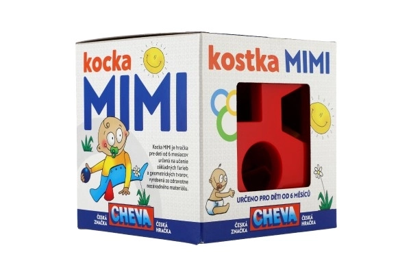 Indsætterningskubus Mimi 1 plast 12,5x12,5x12,5cm 6m+