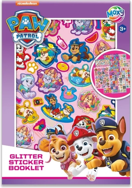 Glitrende klistermærker Paw Patrol