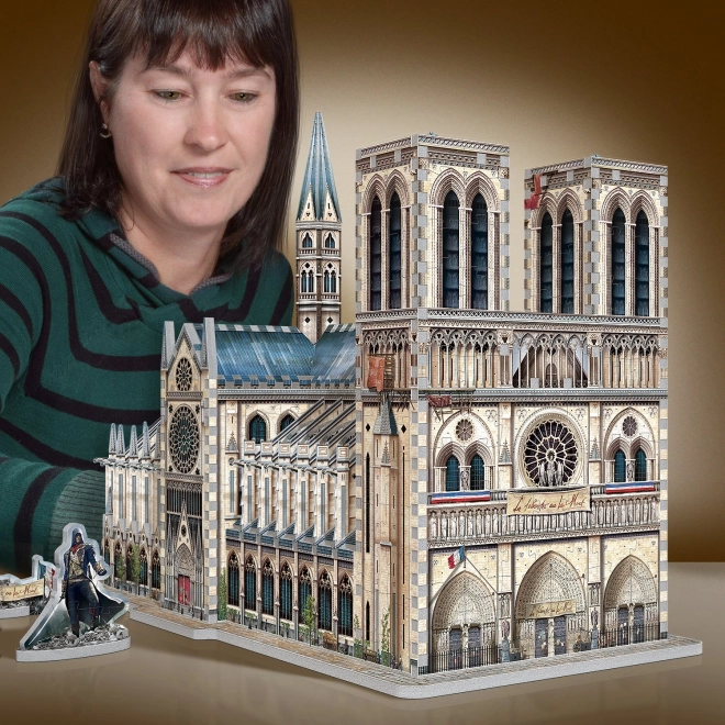 3D puslespil Assassin's Creed Unity: Notre-Dame katedralen 860 brikker