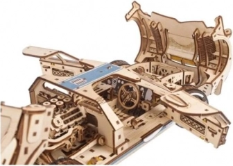 Ugears 3D træ mekanisk puslespil Endurance Racer
