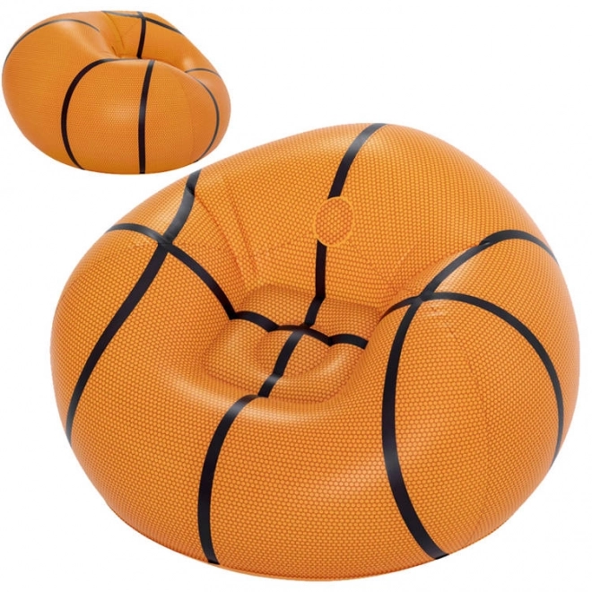 Børne oppustelig stol basketball bold