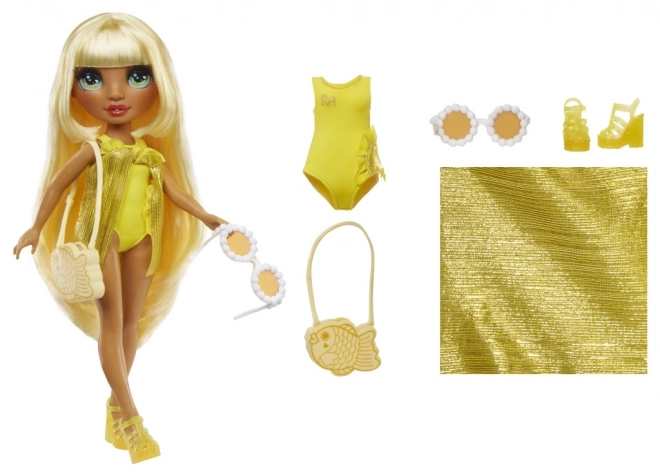 Rainbow High mode dukke Swim Style Sunny Yellow