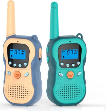 Walkie-talkies til børn med rækkevidde på 3 km