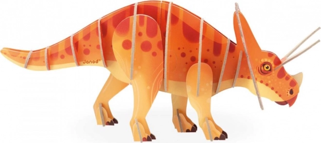 3D puslespil Triceratops fra Janod
